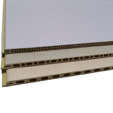 Bamboo Wood Fiber PVC Wall Panels - Modern Design, Easy Installation for Home Decor & Soundproofing