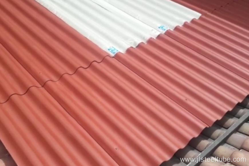 Color coated corrugated metal roofing sheets ironsheet