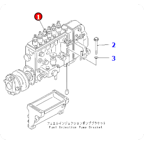 SA6D125E diesel pump 6152-72-1392