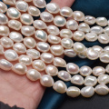 White Freshwater Cultured Pearl Beads for Jewelry Making