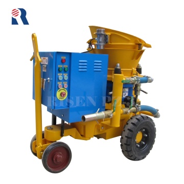 RISEN PZ-3 Rotor Shotcrete Machine for High-Quality Dry and Damp Gunite Refractory Spraying