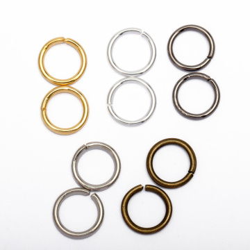 200pcs/lot Single Loops Jump Rings&Split Rings Jewelry Connector Findings Accessories for Jewelry Making