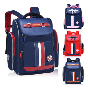 Mochila escolar impermeable a gran capacidad personalizable para niños de Camino - Diseño de escolares británicos