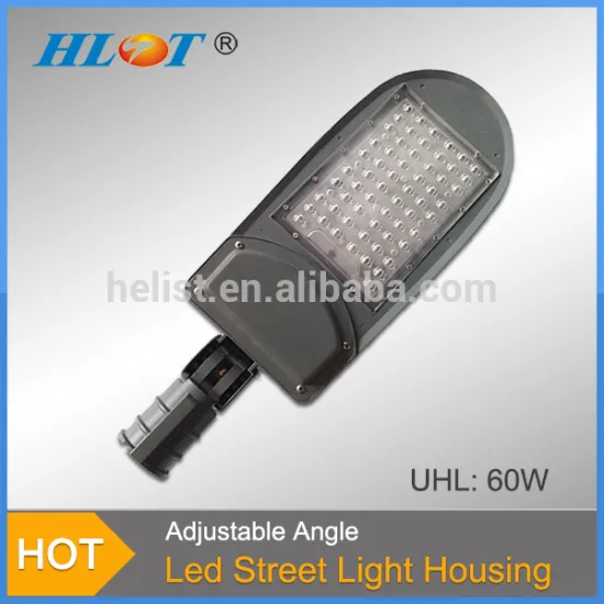 Adjustable angle led street lamp 60w die cast aluminium led light shell