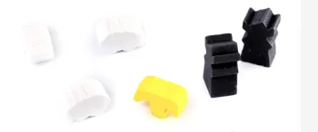 Colorful Wooden Meeples