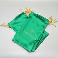 Custom drawstring gift pouch bag with custom logo