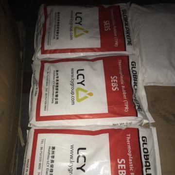 LCY SEBS 7550 for plastic modification, footwear and foaming, asphalt modification and waterproofing