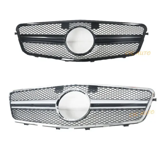 W212 AMG Grille Front Bumper Kit for Mercedes Benz E Class 2009-2013