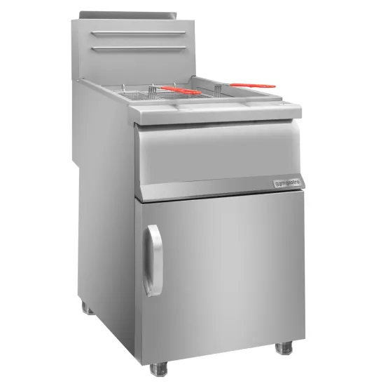 China Manufacturer Commercial Gas Turkey Deep Fat French Fries Chicken Fish Chips Fryer ETL Listed Gfk591-40