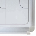 placa magnética impressa costume da placa branca de tela de seda da placa branca