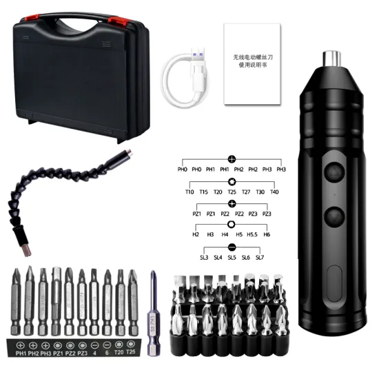 Best Seller: Comprehensive 45-Piece Adjustable Wireless Precision Mini Cordless Screwdriver Set