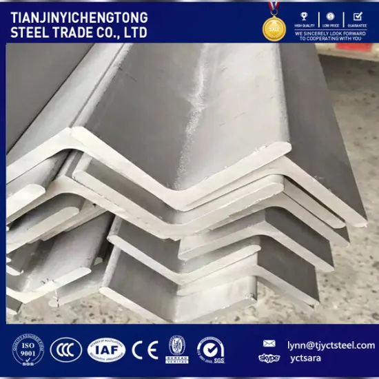 ASTM 201 Stainless Steel Angle Bar