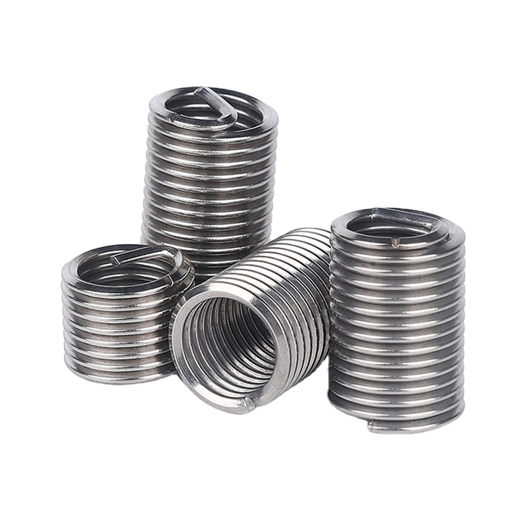 M8*1.25 Stainless Steel Wire Thread Insert with Screw Metric System Packaged in Carton