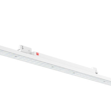 Aluminum + PMMA 4 Wire 3 Phase LED Track Light 160lm/w 5 Years Warranty