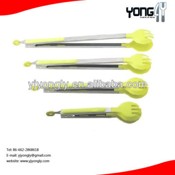 Silicone Flexible Tongs silicone salad tongs