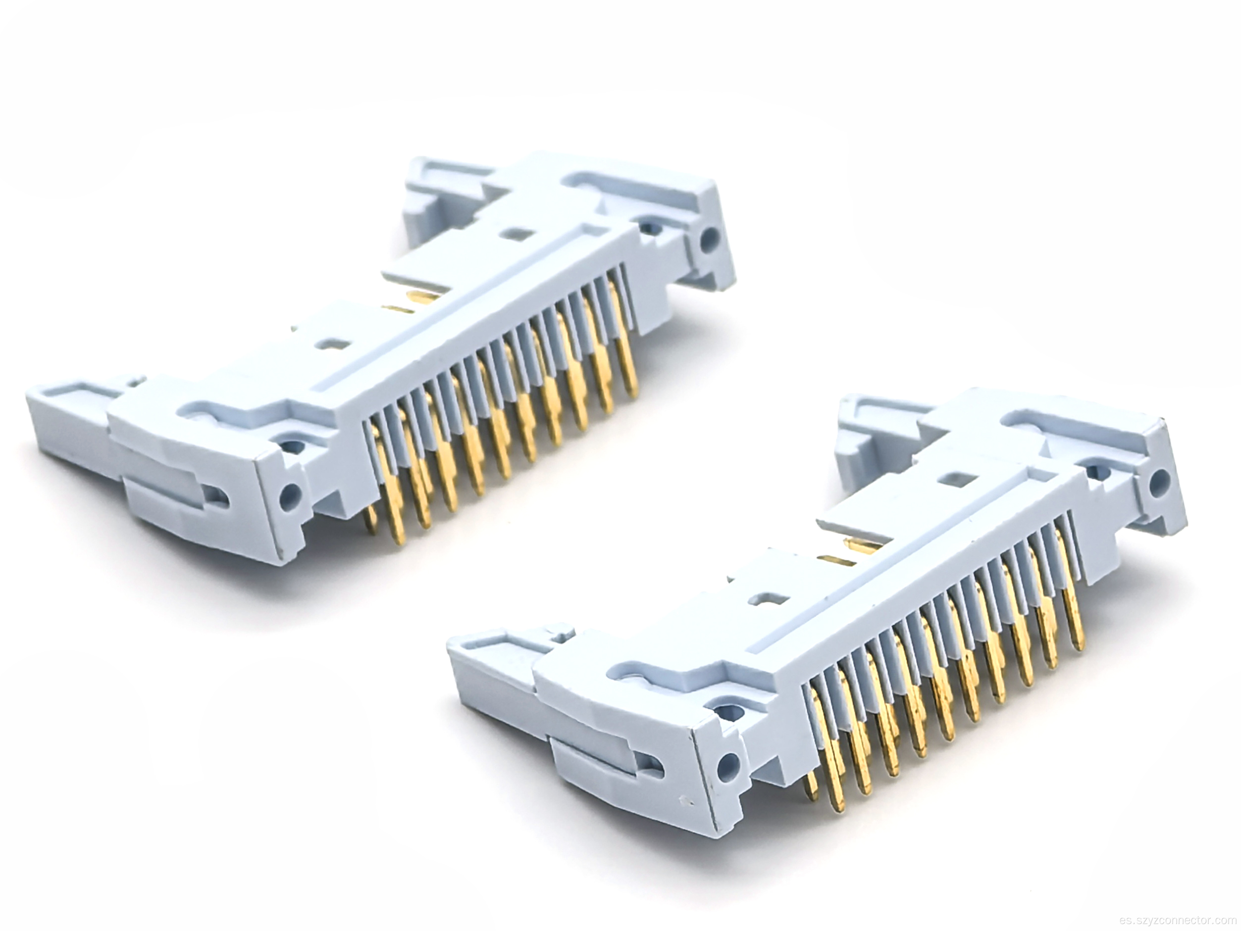 Conector del encabezado de eyector de lanzamiento de 2.54 mm ángulo recto