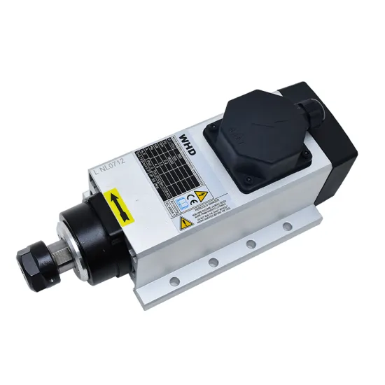 CNC Spindle Motor: 2.2KW Square Air-Cooled Motor for CNC Router and Machine Tools