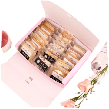 Unicorn pattern cardboard biscuit boxes