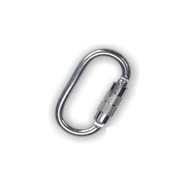 Rock Climbing Carabiner with Swivel Snap Hook