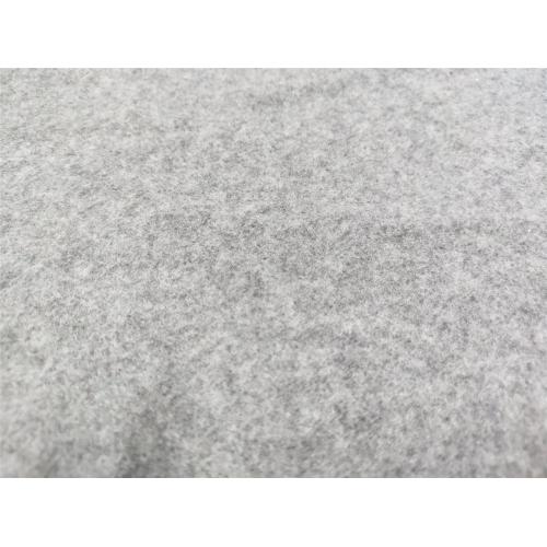 100%Polyester Melange Fleece with One Side Brush Fabric