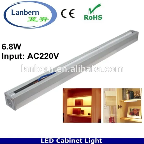 New products 2014 input AC220V Touch Dimming memory function wardrobe inside cabinet lighting with 0.3m length CE&ROHS
