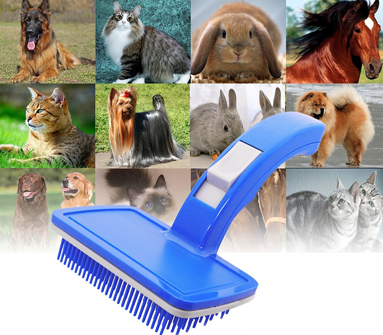 Self Cleaning pet brush