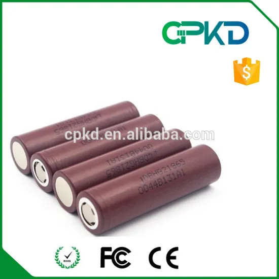 100% imported 3.7V lithium rechargeable battery ICR18650HG2 3000mAh, 20A discharge current