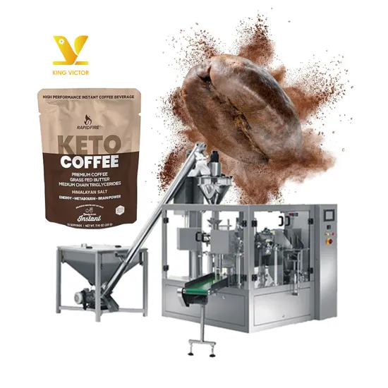 High Capacity 100g-5kg Doypack Stand Up Pouch Powder Packing Machine