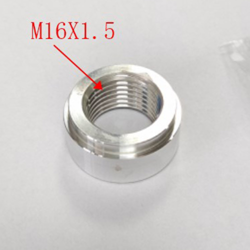 3/8 NPT Anschweiß-Aluminium-Rohrfitting