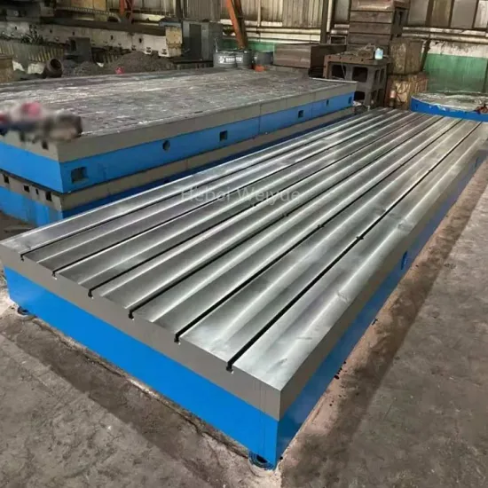 2024 High Precision Cast Iron Baseplate Floor Plate Machine Bed: Advanced Manufacturing Solutions
