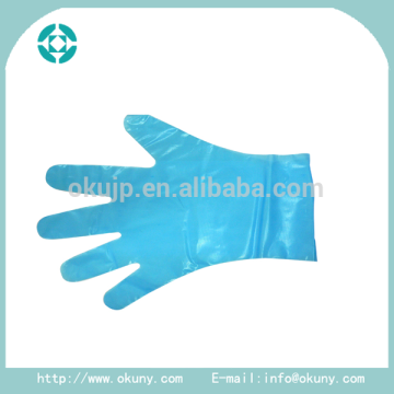 Disposable examination transparent CPE gloves