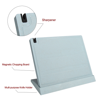 Amazon Top Seller Wheat Straw Magnetic Chopping Board Set