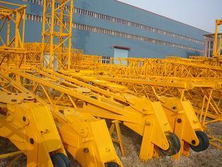 6 Tons 140m Self Climbing Building Tower Crane For Power St