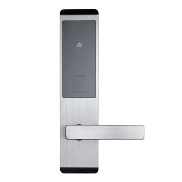 Stainless steel matte black sand finish hotel lock