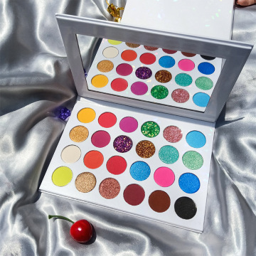 Neon Eyeshadow Palette - Glow in the Dark Halloween Makeup with Luminous Finish