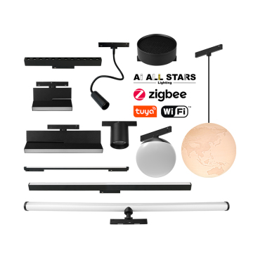 Zigbee Smart Dimmable 5mm Rail Track Lighting System