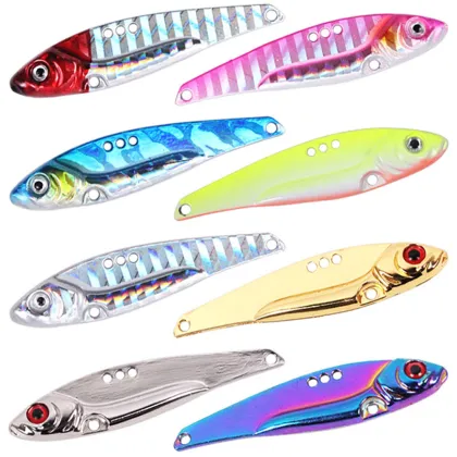 XUHANG BZV08 Zinc Vibrating Fish Metal Vib Lures