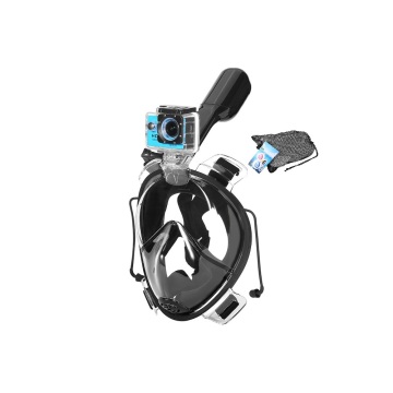 New Black Underwater Anti-Fog Full Face Diving Mask