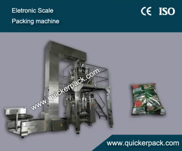 Puffed Corn Flakes Packaging Machine with Ten Head Weighers