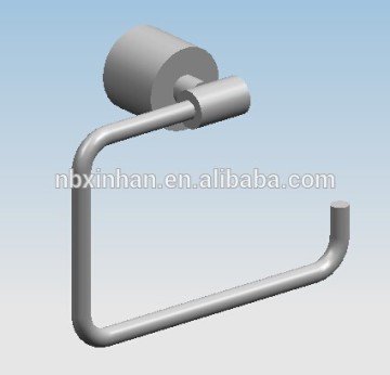 New design contemporary bathroom wall fitting accessories chrome plating brass toilet roll holder without lid