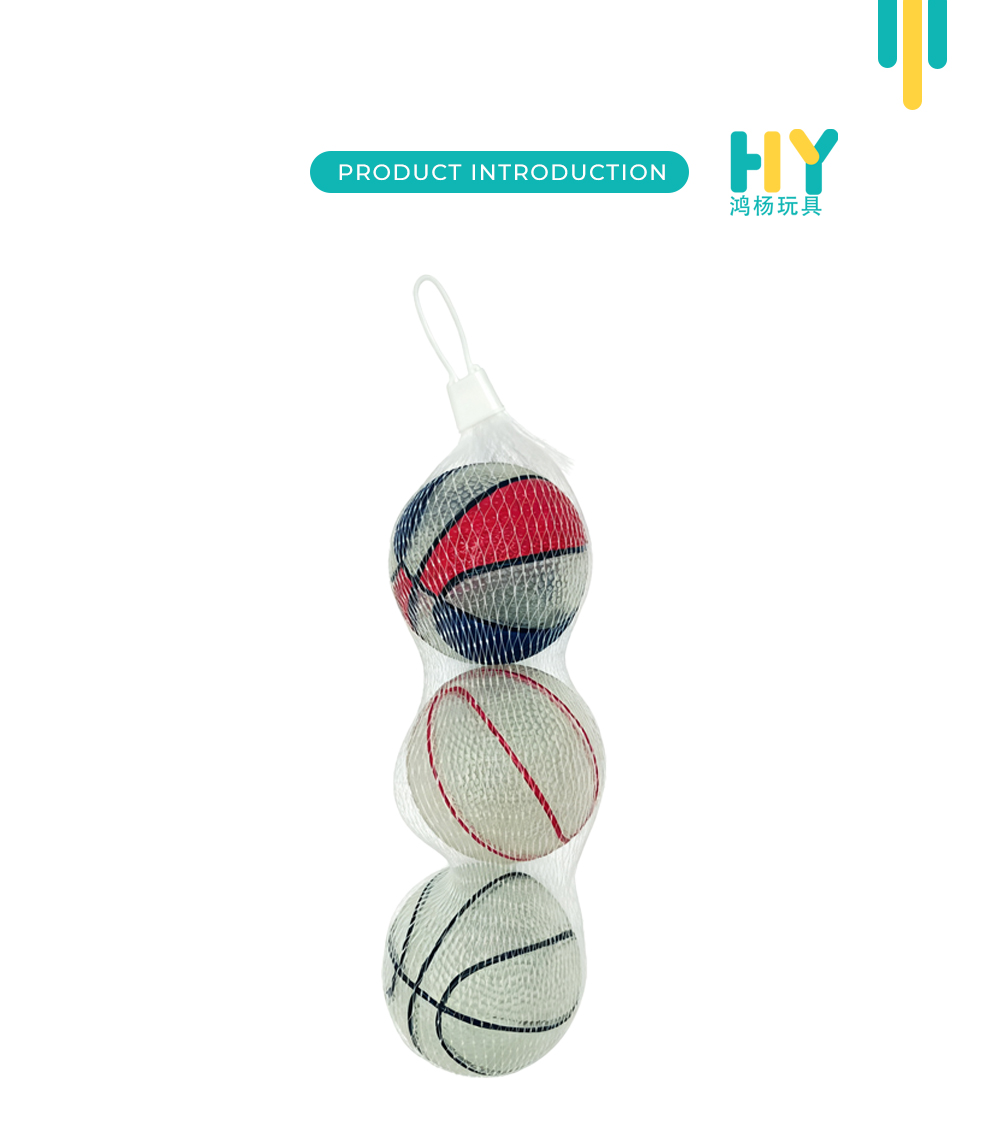 Transparent Mini Basketball Squishy Balls X