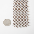 Commerciële kettingschakel Helical Metal Decoratief gaas
