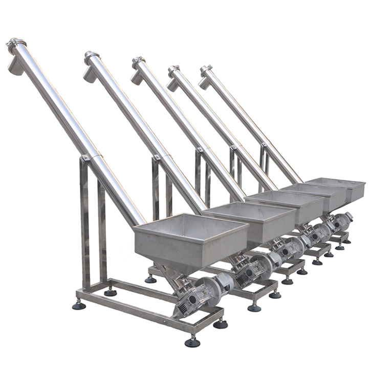 Movable screw conveyor augers