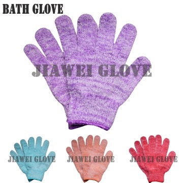 Manufacturer Colourful Bath Glove Shower Glove JW-MYZ-001/guante de bano