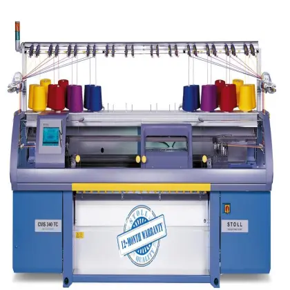 Stoll CMS 530 HP and Stoll M1 Computerized Flat Knitting Machines: Advanced Textile Production Solutions