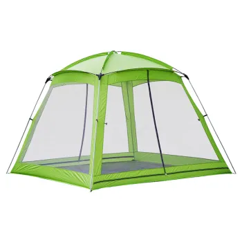 Ultra Light 4-6 Person Single Layer Fiberglass Pole Winter Camping Tent