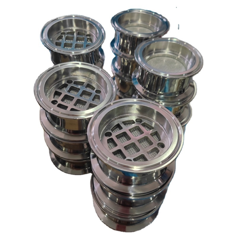 Factory Direct 2-12 Inch 1&5 um Sintered Metal Filter New Condition round Hole Air Filter for CRC System