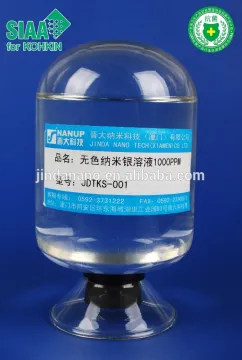 great transparent antibacterial fabric by Nano Silver Solution
