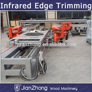 full automatic plywood veneer edge trimming saw/ Plywood production line/ China machinery