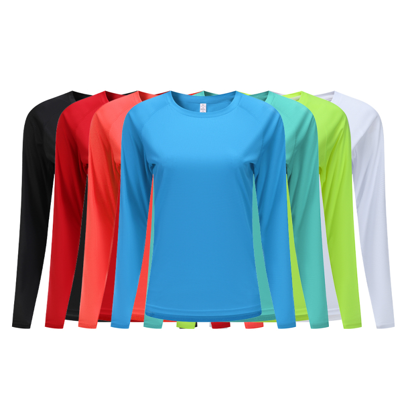 Woman Female Sports Quick Drying Long Sleeves